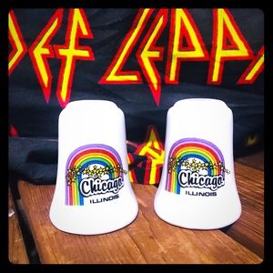 Chicago rainbow pride salt & pepper shakers ❤️